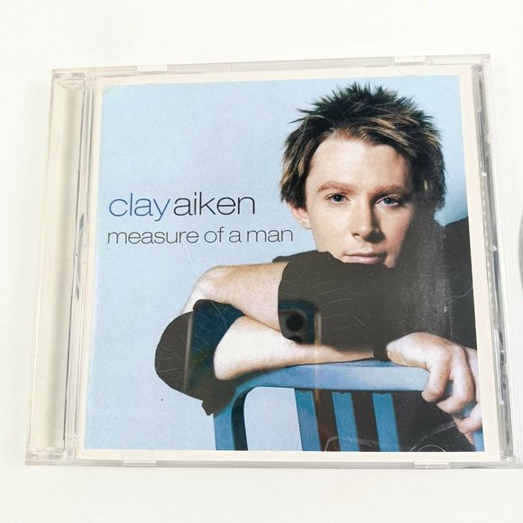 Clay Aiken CD Measure Of A Man -Throwbacks **MINOR WEAR - Picture 2 of 14